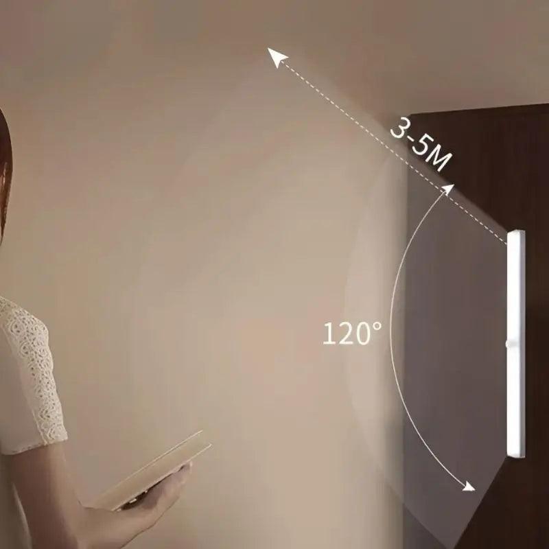 Luminária Portátil LED com Sensor de Presença