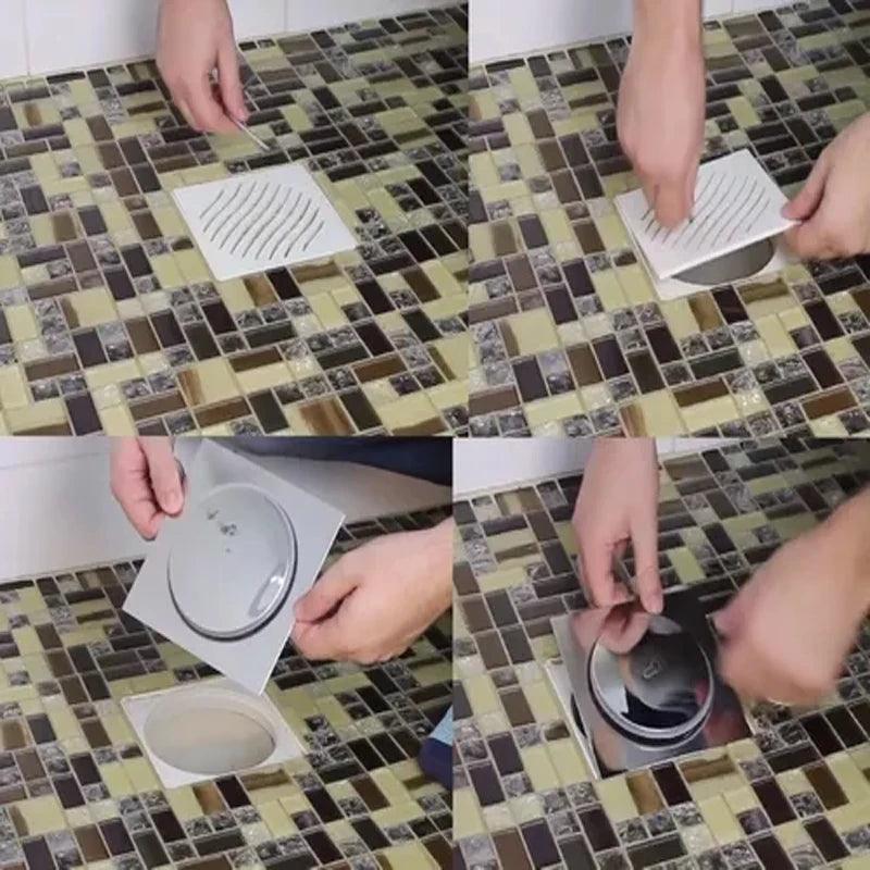 Ralo para Banheiro Inteligente com Sistema Click