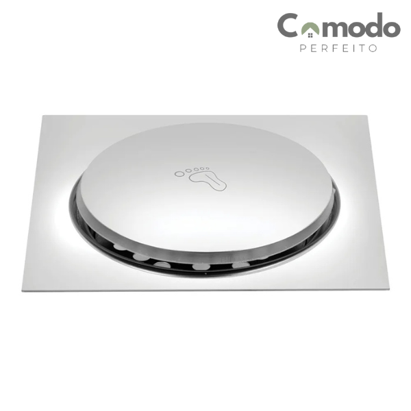 Ralo para Banheiro Inteligente com Sistema Click